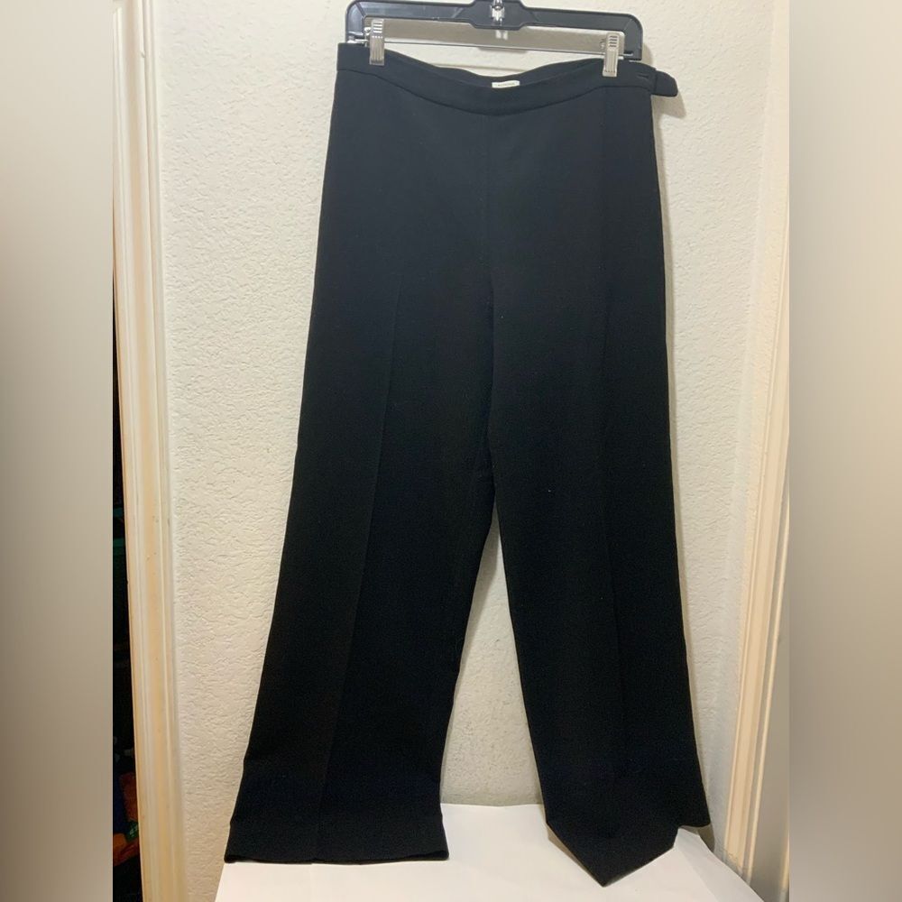 Agnona wool blend wide leg pants size 44 Italy